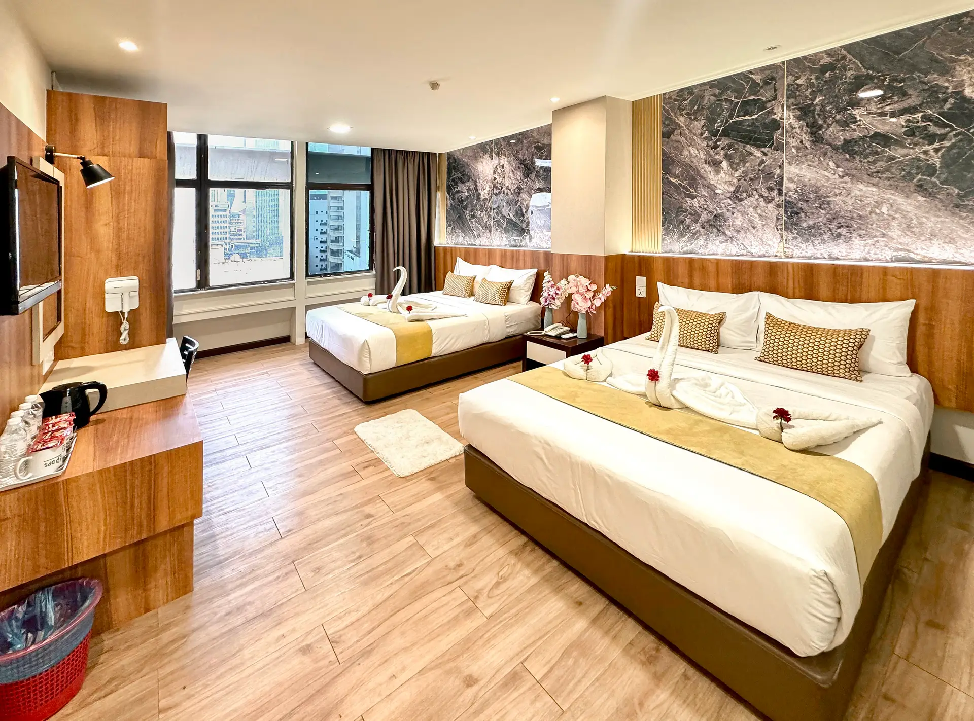 Premium Family Room - KL Tower View at Swiss Hotel Kuala Lumpur